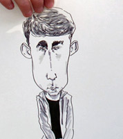 Hire a live caricaturist in Shrewsbury and Shropshire